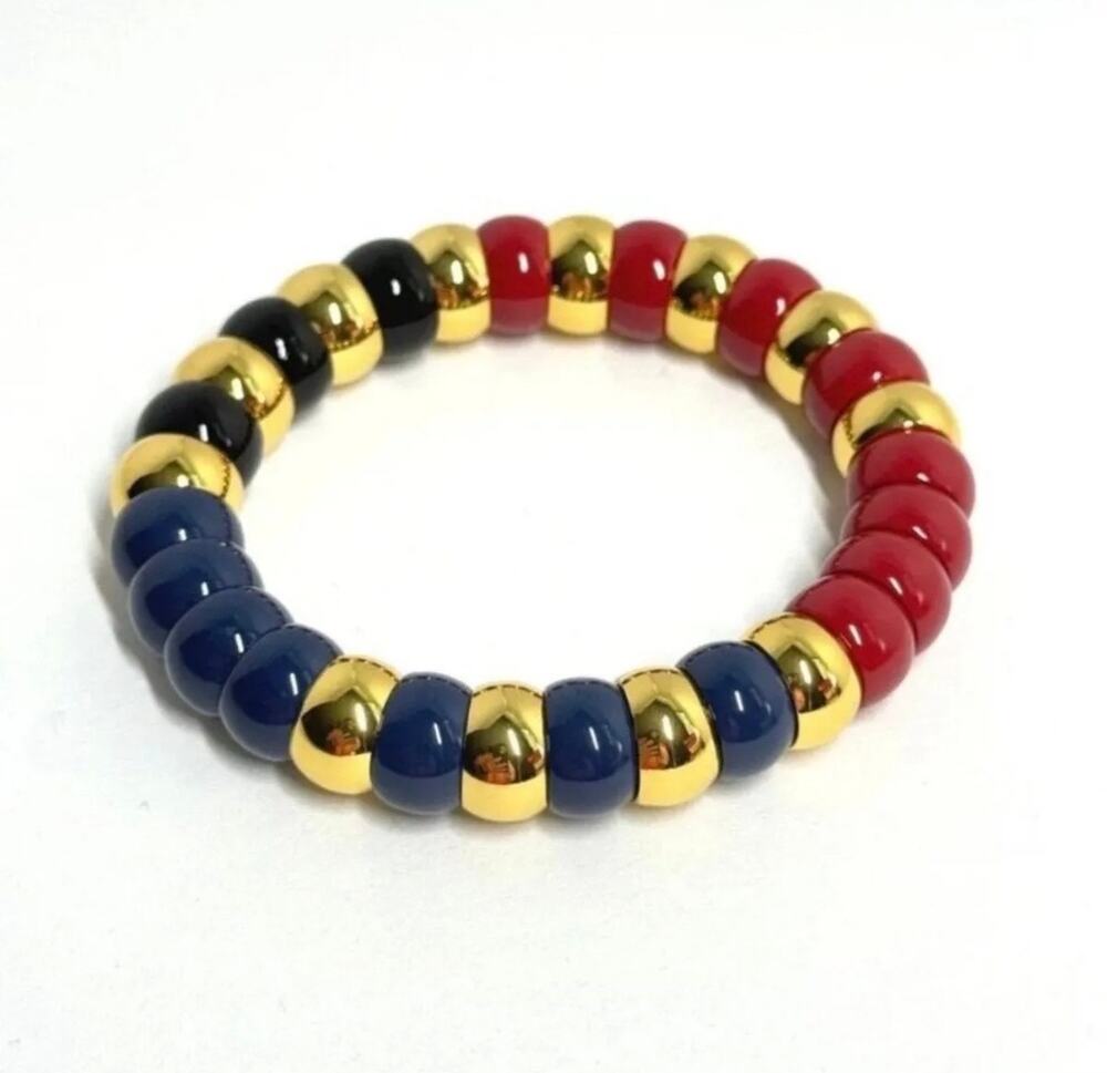 NEW TUCKERNUCK Claret Bracelet Beaded Stretch One Size Jewlery